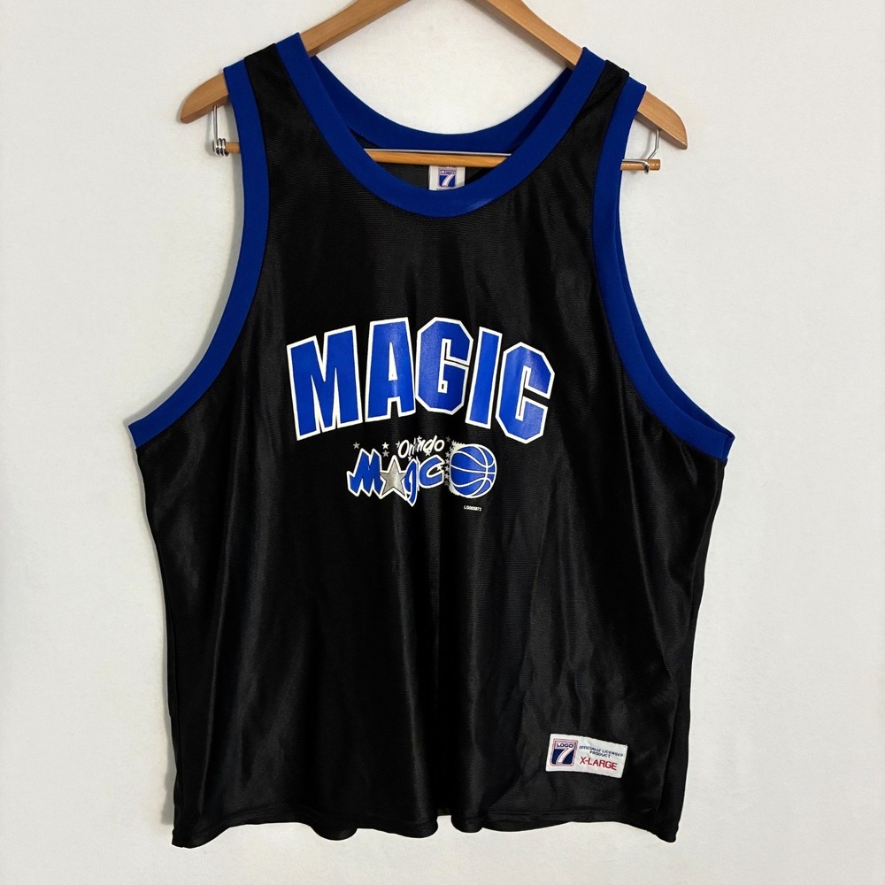 Vintage‎ Logo 7 Orlando Magic Basketball Practice Jersey Adult Size XL NBA
